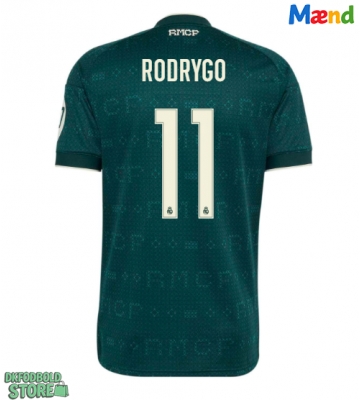 Real Madrid Rodrygo Goes #11 Replika Udebanetrøje 2026-27 Kortærmet